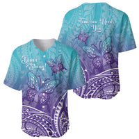 Polynesia Suicide Prevention Month Baseball Jersey Butterfly Purple And Teal Ribbon Tomorrow Needs You LT14 - Polynesian Pride