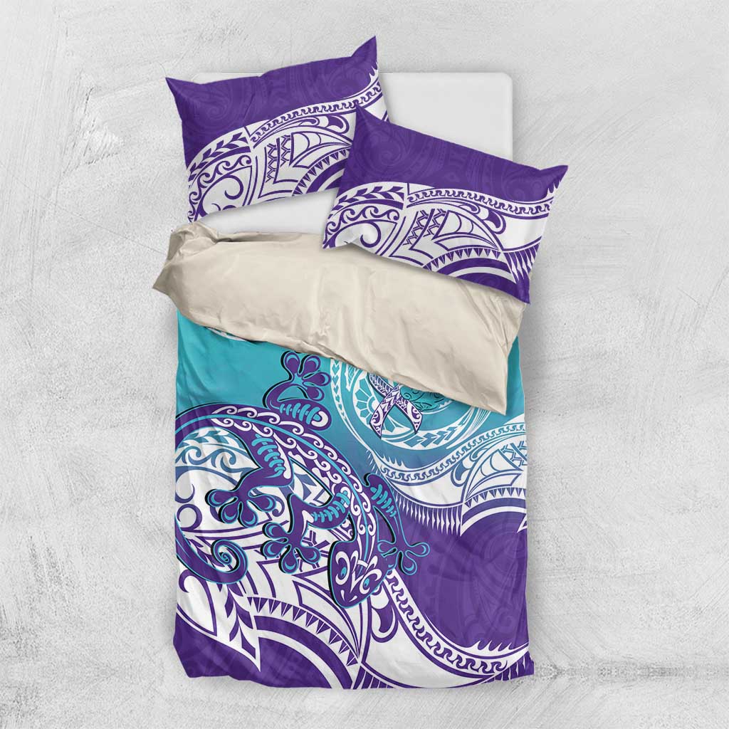 Personalised New Zealand Suicide Prevention Month Bedding Set You Matter NZ Fern With Maori Koru Lizard