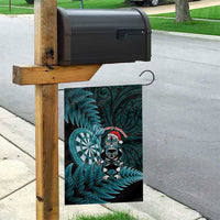 New Zealand Darts Christmas Garden Flag Maori Fern Merry Dartsmas - Polynesian Pride