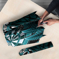New Zealand Darts Christmas Umbrella Maori Fern Merry Dartsmas - Polynesian Pride