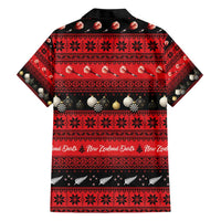 New Zealand Darts Christmas Hawaiian Shirt Merry Xmas Aotearoa Maori Red - Polynesian Pride