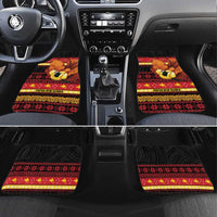 Papua New Guinea Christmas Car Mats Bikpela hamamas blong dispela Krismas - Polynesian Pride