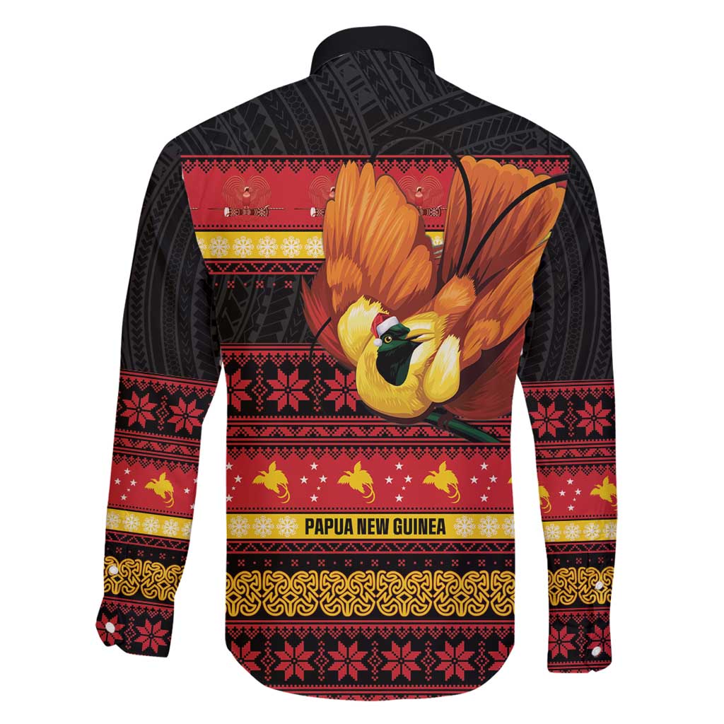 Papua New Guinea Christmas Family Matching Mermaid Dress and Hawaiian Shirt Bikpela hamamas blong dispela Krismas - Polynesian Pride