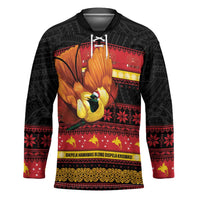 Papua New Guinea Christmas Hockey Jersey Bikpela hamamas blong dispela Krismas - Polynesian Pride