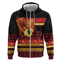 Papua New Guinea Christmas Hoodie Bikpela hamamas blong dispela Krismas - Polynesian Pride