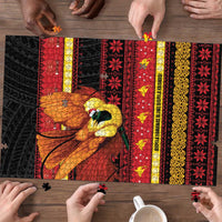 Papua New Guinea Christmas Puzzle Bikpela hamamas blong dispela Krismas - Polynesian Pride