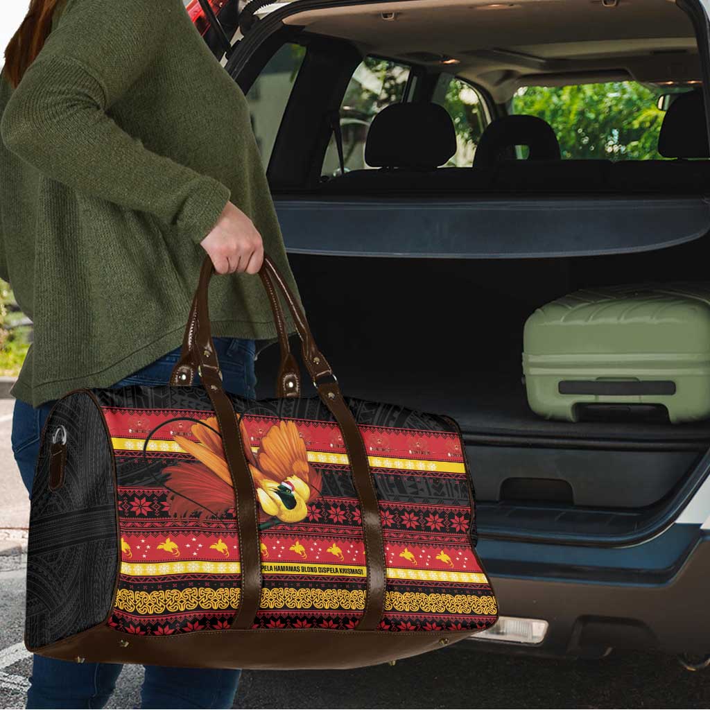Papua New Guinea Christmas Travel Bag Bikpela hamamas blong dispela Krismas - Polynesian Pride