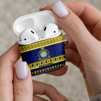 Niue Christmas AirPods Case Monuina e Kilisimasi Hiapo Motifs - Polynesian Pride
