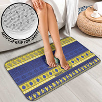 Niue Christmas Bathroom Set Monuina e Kilisimasi Hiapo Motifs - Polynesian Pride