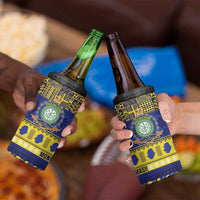 Niue Christmas 4 in 1 Can Cooler Tumbler Monuina e Kilisimasi Hiapo Motifs - Polynesian Pride