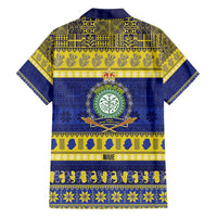 Niue Christmas Family Matching Puletasi and Hawaiian Shirt Monuina e Kilisimasi Hiapo Motifs - Polynesian Pride