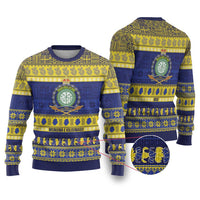Niue Christmas Ugly Christmas Sweater Monuina e Kilisimasi Hiapo Motifs - Polynesian Pride