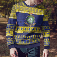 Niue Christmas Ugly Christmas Sweater Monuina e Kilisimasi Hiapo Motifs - Polynesian Pride