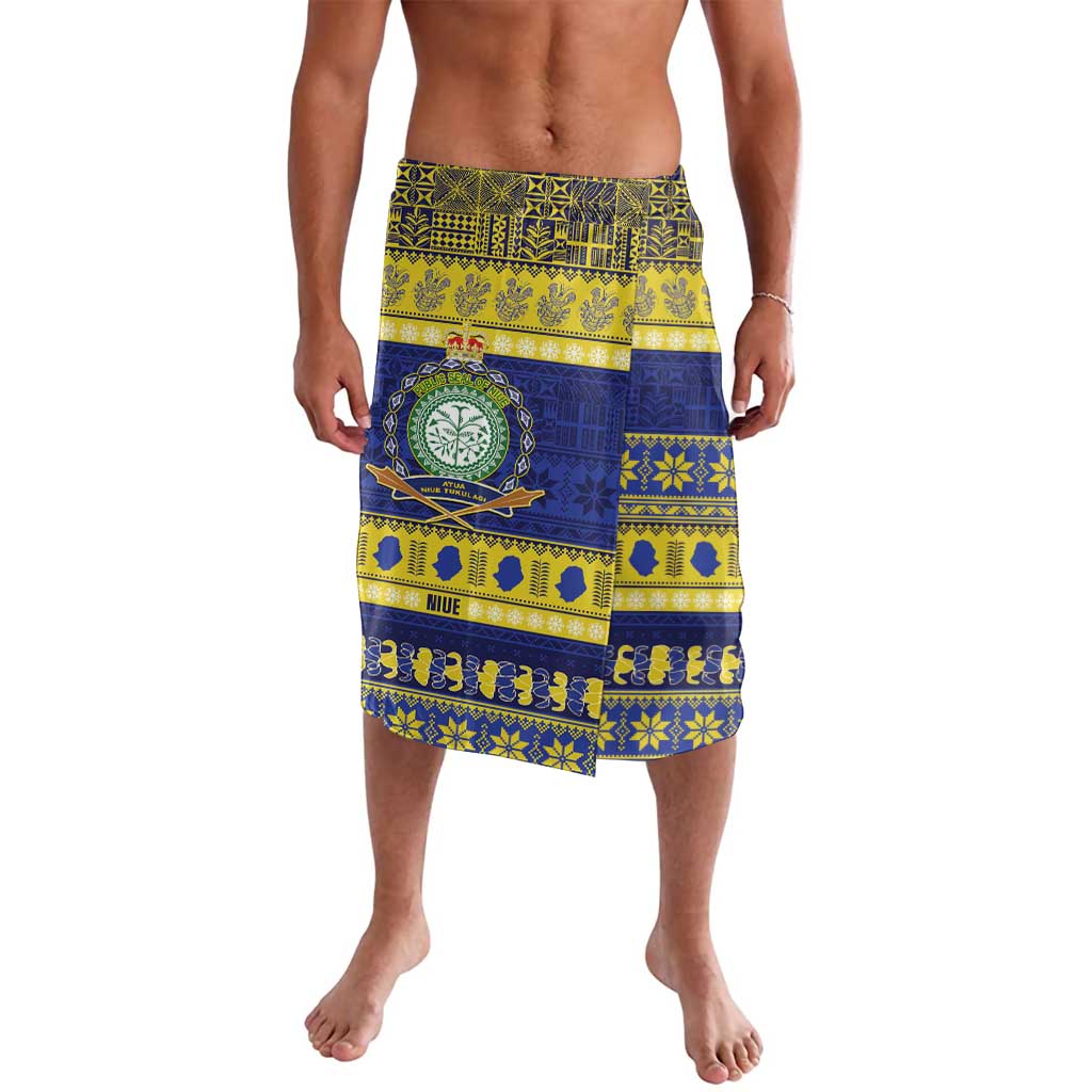 Niue Christmas Lavalava Monuina e Kilisimasi Hiapo Motifs - Polynesian Pride