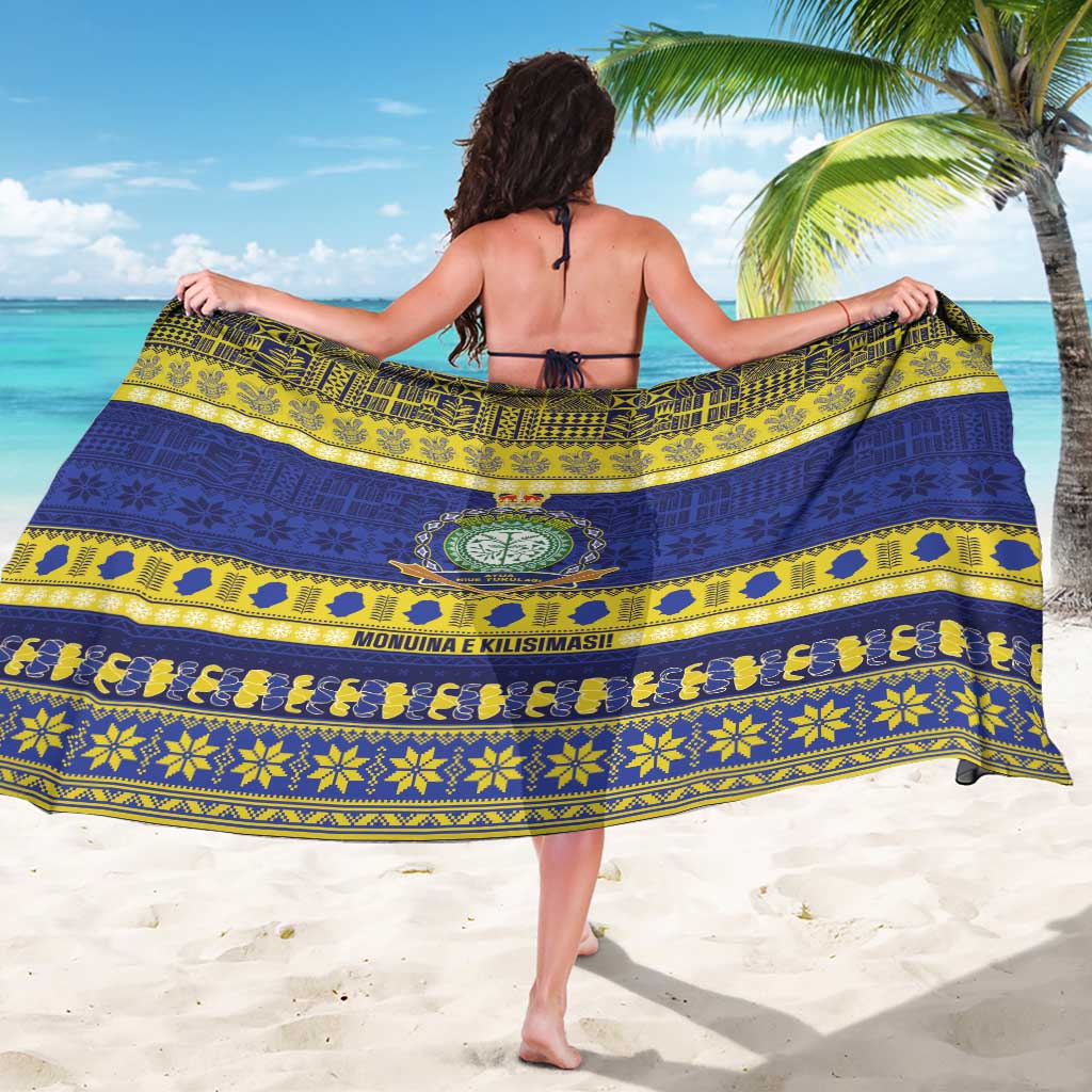 Niue Christmas Sarong Monuina e Kilisimasi Hiapo Motifs - Polynesian Pride