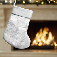 Tapu Fanau Ia Niue Christmas Stocking Happy White Sunday Unique Hiapo - Polynesian Pride