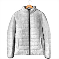Tapu Fanau Ia Niue Padded Jacket Happy White Sunday Unique Hiapo - Polynesian Pride