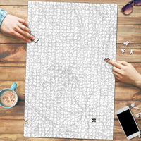 Tapu Fanau Ia Niue Puzzle Happy White Sunday Unique Hiapo - Polynesian Pride