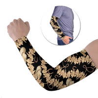 Vanuatu Cowboy Arm Sleeves Seamless Straw Hats Hibiscus - Polynesian Pride