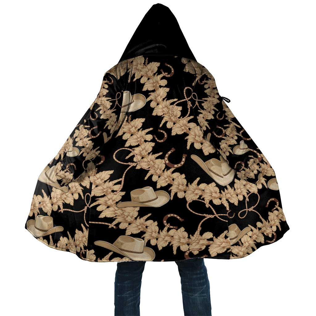 Vanuatu Cowboy Cloak Seamless Straw Hats Hibiscus - Polynesian Pride