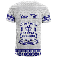 Personalised Fiji Labasa College T Shirt Fijian Tapa Pattern LT14 - Polynesian Pride
