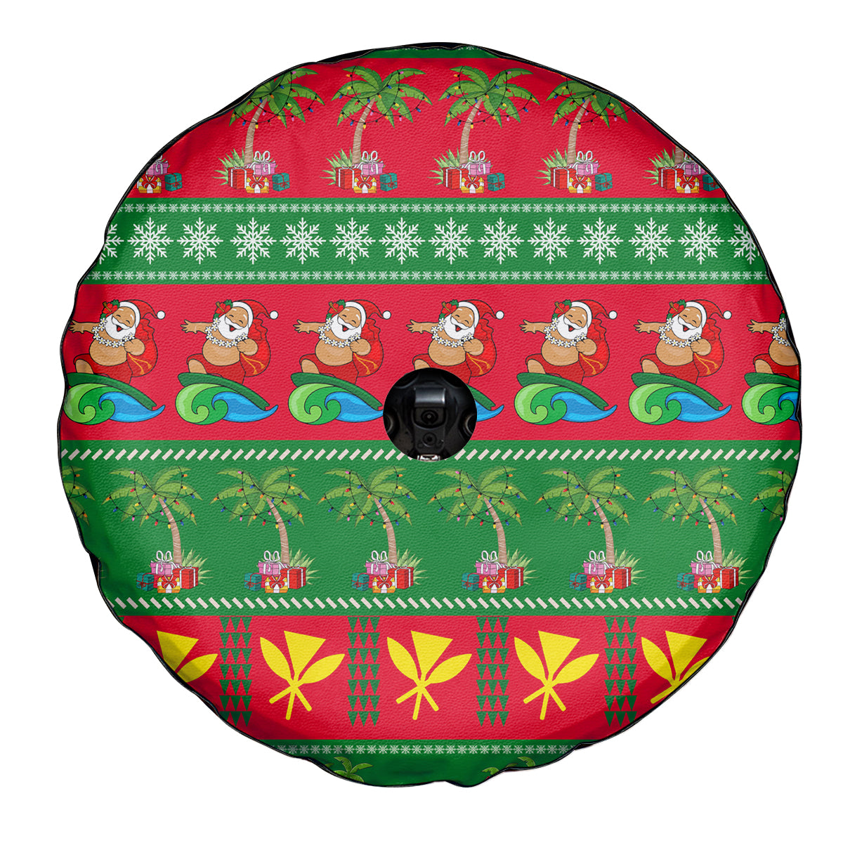 Hawaii Christmas Spare Tire Cover Mele Kalikimaka LT14 - Polynesian Pride