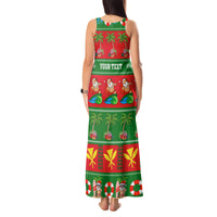 Personalised Hawaii Christmas Tank Maxi Dress Mele Kalikimaka LT14 - Polynesian Pride