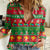 Personalised Hawaii Christmas Women Casual Shirt Mele Kalikimaka LT14 Female Green - Polynesian Pride