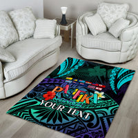 Personalised Pasifika Festival Auckland Area Rug 2024 Pacific Islands Polynesian Pattern LT14 - Polynesian Pride