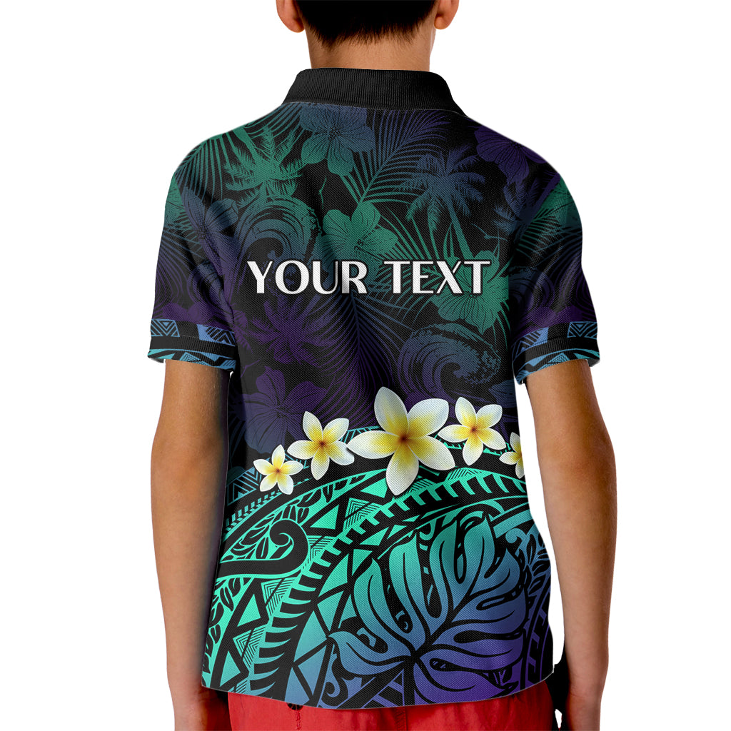 Personalised Pasifika Festival Auckland Kid Polo Shirt 2024 Pacific Islands Polynesian Pattern LT14 - Polynesian Pride