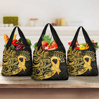 Polynesia Bone Cancer Awareness Grocery Bag Fight Warriors