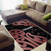 New Zealand Mangopare Tamanako Area Rug Aotearoa Maori