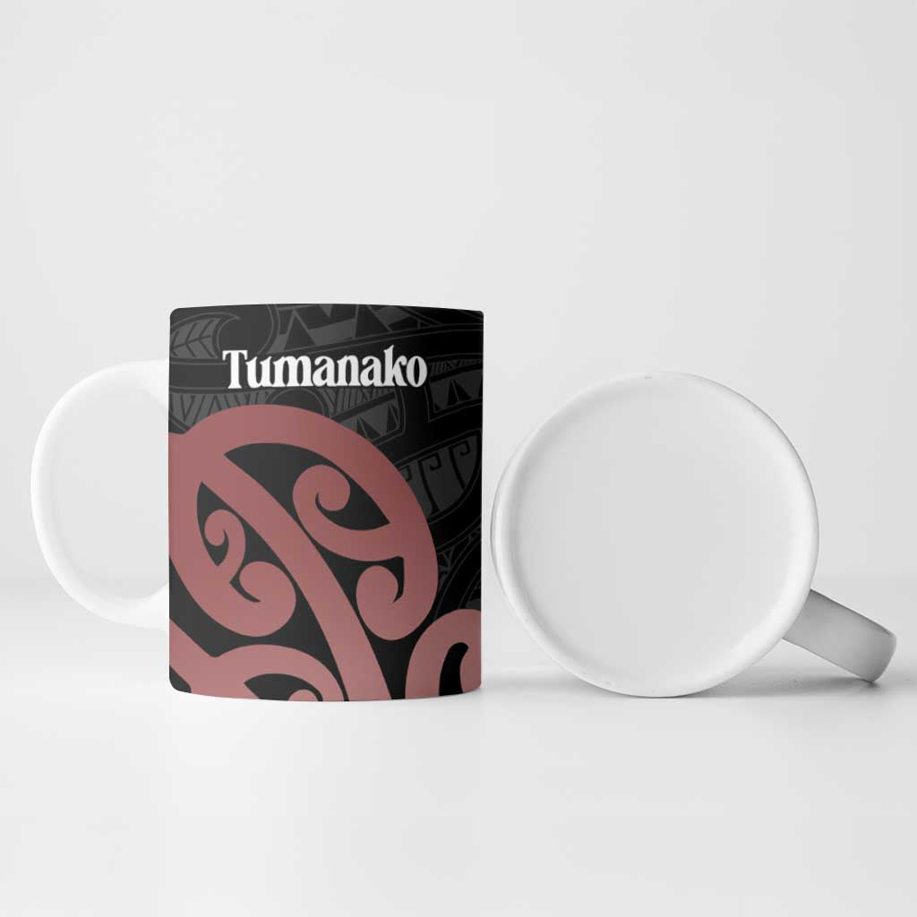 New Zealand Mangopare Tamanako Ceramic Mug Aotearoa Maori - Polynesian Pride