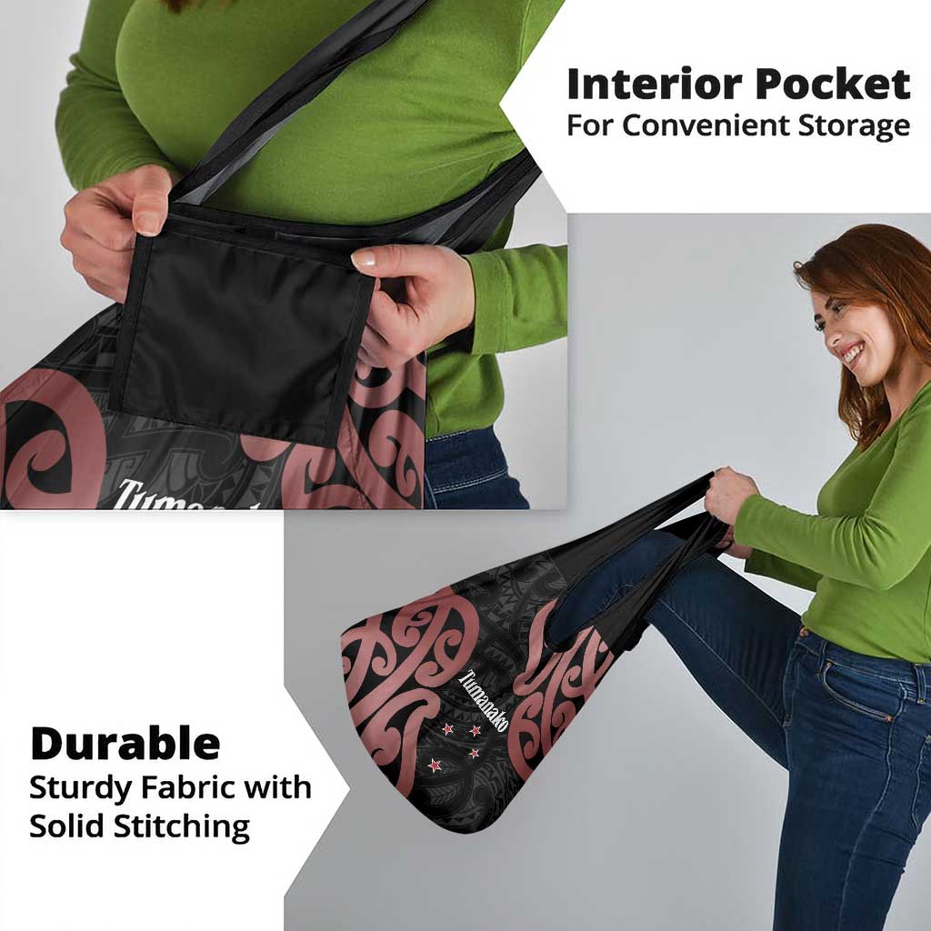 New Zealand Mangopare Tamanako Grocery Bag Aotearoa Maori