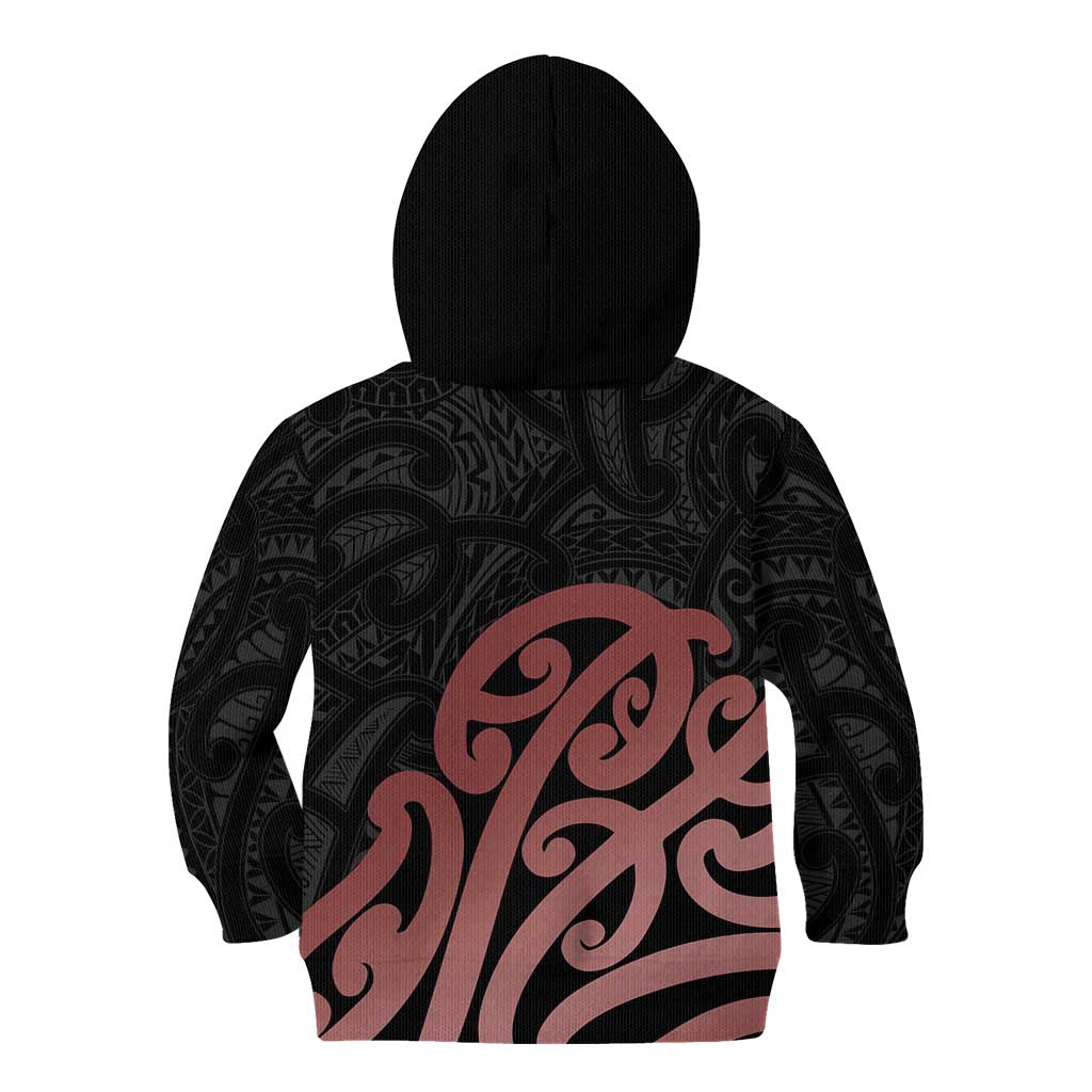 New Zealand Mangopare Tamanako Kid Hoodie Aotearoa Maori