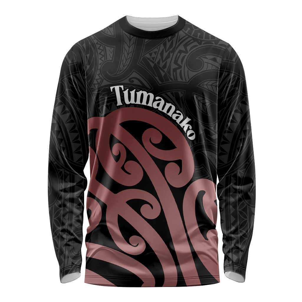 New Zealand Mangopare Tamanako Long Sleeve Shirt Aotearoa Maori