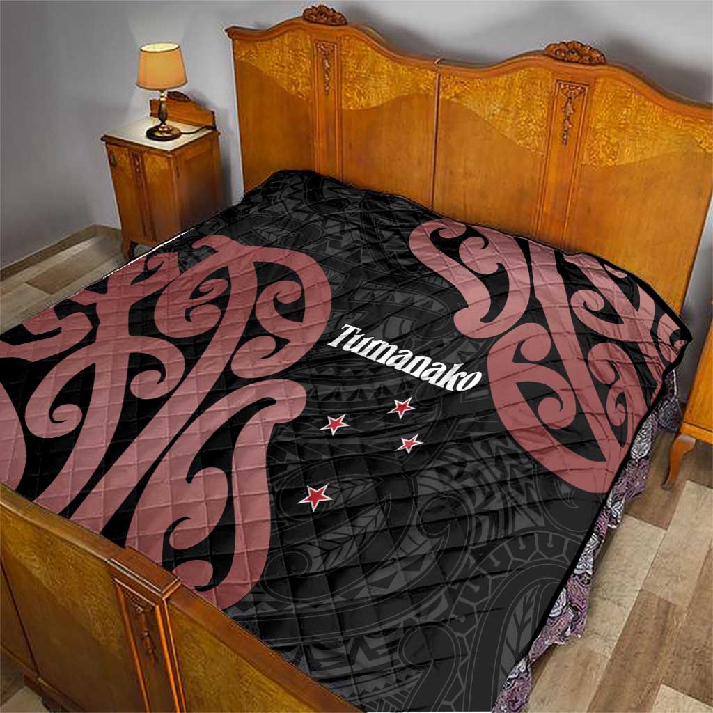New Zealand Mangopare Tamanako Quilt Aotearoa Maori