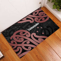 New Zealand Mangopare Tamanako Rubber Doormat Aotearoa Maori