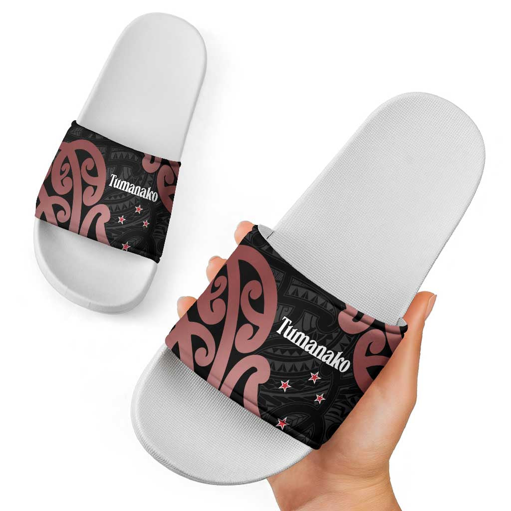 New Zealand Mangopare Tamanako Slide Sandals Aotearoa Maori - Polynesian Pride