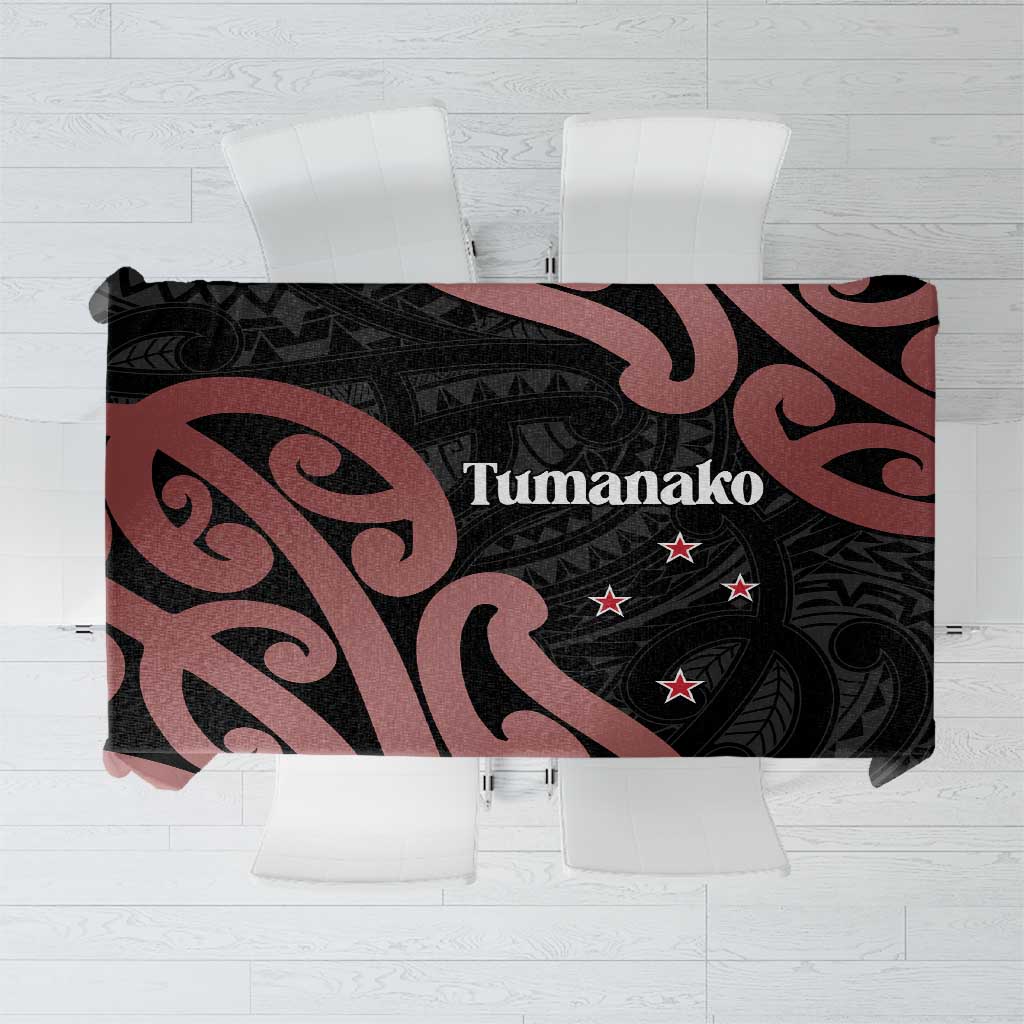 New Zealand Mangopare Tamanako Tablecloth Aotearoa Maori