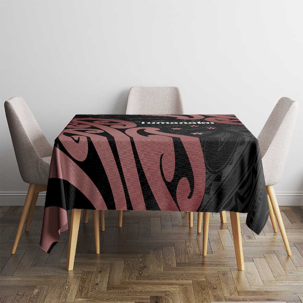 New Zealand Mangopare Tamanako Tablecloth Aotearoa Maori