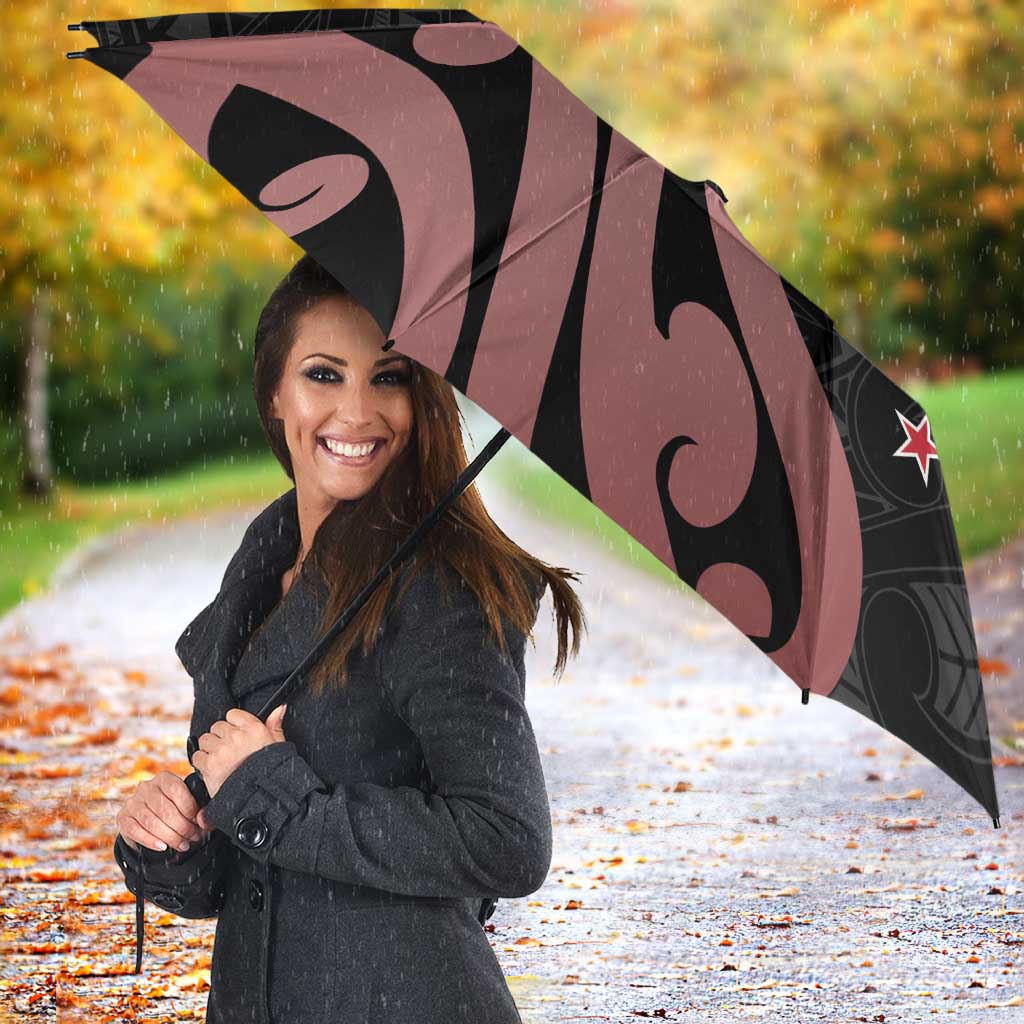New Zealand Mangopare Tamanako Umbrella Aotearoa Maori - Polynesian Pride
