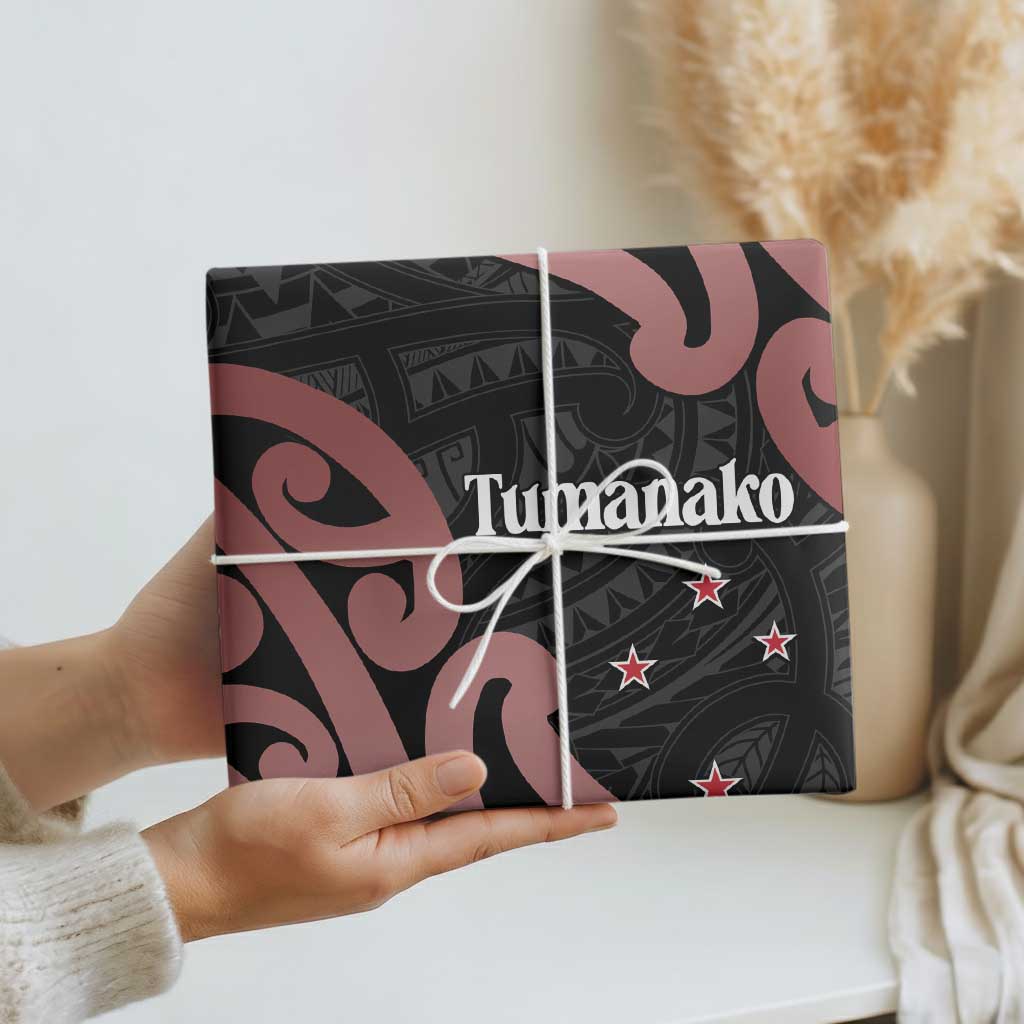 New Zealand Mangopare Tamanako Wrapping Paper Aotearoa Maori - Polynesian Pride