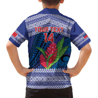 Custom Samoa Rugby Family Matching Tank Maxi Dress and Hawaiian Shirt 2024 Go Champions Samoan Gingers
