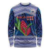 Custom Samoa Rugby Long Sleeve Shirt 2024 Go Champions Samoan Gingers