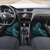 New Zealand Archery Car Mats Aotearoa Silver Fern Maori - Polynesian Pride