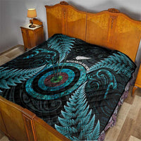 New Zealand Archery Quilt Aotearoa Silver Fern Maori - Polynesian Pride