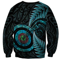 New Zealand Archery Sweatshirt Aotearoa Silver Fern Maori - Polynesian Pride