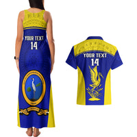 Custom Fiji School Couples Matching Tank Maxi Dress And Hawaiian Shirt Ratu Kadavulevu Heron With Fijian Tapa LT14 - Polynesian Pride