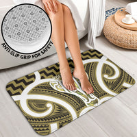 Aotearoa Atua Tangaroa Personalised Bathroom Set God Of The Sea Maori Whale Tail Yellow